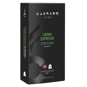  Кава в капсулах, ТМ "Carraro" Nespresso Crema Espresso, 10 шт
