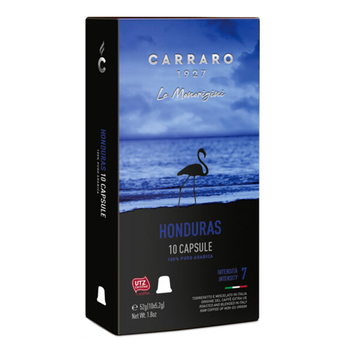  Кава в капсулах, ТМ "Carraro" Nespresso Honduras, 10 шт