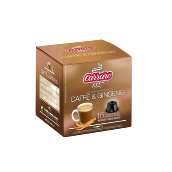 Напій кавовий в капсулах, TM "Carraro" Dolce Gusto Caffe & Ginseng, 16 шт