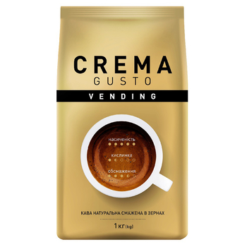 Кава в зернах, ТМ "Ambassador" Vending Crema Gusto, 1 кг