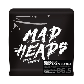 Кава в зернах, ТМ "Mad Heads" Burundi Gihororo Masha filter, 250 г