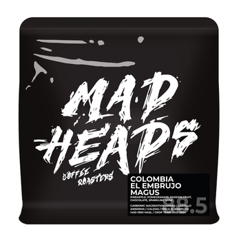 Кава в зернах, ТМ "Mad Heads" Colombia El Embrujo Magus filter, 250 г