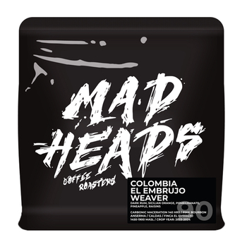Кава в зернах, ТМ "Mad Heads" Colombia El Embrujo Weaver filter, 250 г