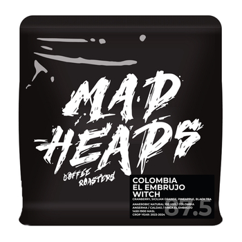 Кава в зернах, ТМ "Mad Heads" Colombia El Embrujo Witch filter, 250 г