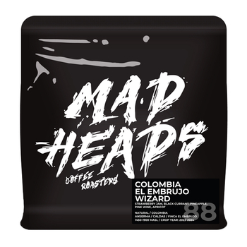 Кава в зернах, ТМ "Mad Heads" Colombia El Embrujo Wizard filter, 250 г