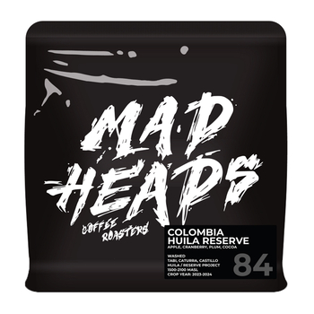 Кава в зернах, ТМ "Mad Heads" Colombia Huila Reserve espresso/filter, 250 г Кава в зернах, ТМ "Mad Heads" Colombia Huila Reserve espresso/filter, 250 г