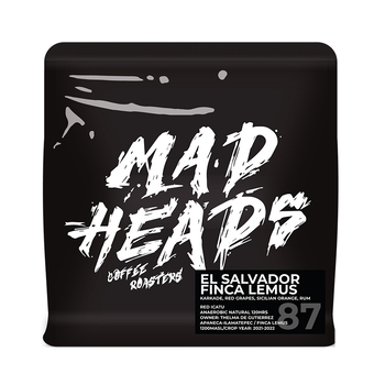 Кава в зернах, ТМ "Mad Heads" El Salvador Finca Lemus filter, 250 г Кава в зернах, ТМ "Mad Heads" El Salvador Finca Lemus filter, 250 г
