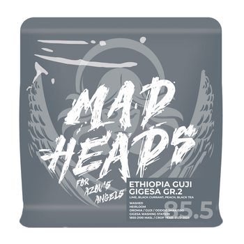Кава в зернах, ТМ "Mad Heads" Ethiopia Guji Gigesa Gr.2 espresso/filter, 250 г Кава в зернах, ТМ "Mad Heads" Ethiopia Guji Gigesa Gr.2 espresso/filter, 250 г