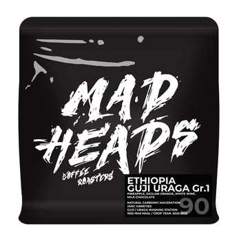 Кава в зернах, ТМ "Mad Heads" Ethiopia Guji Uraga Gr. 1 filter, 250 г