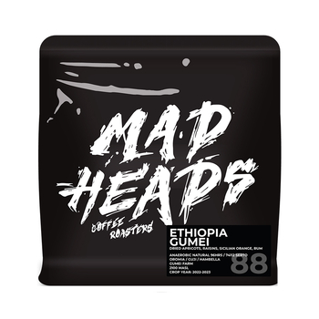 Кава в зернах, ТМ "Mad Heads" Ethiopia Gumei filter, 250 г Кава в зернах, ТМ "Mad Heads" Ethiopia Gumei filter, 250 г