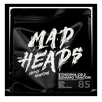 Кава в зернах, ТМ "Mad Heads" Ethiopia Sidamo Tracon Gr.2 espresso/filter, 250 г