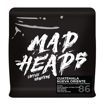 Кава в зернах, ТМ "Mad Heads" Guatemala Nueva Oriente espresso/filter, 250 г Кава в зернах, ТМ "Mad Heads" Guatemala Nueva Oriente espresso/filter, 250 г