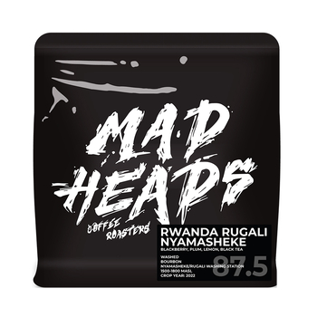 Кава в зернах, ТМ "Mad Heads" Rwanda Rugali Nyamasheke filter, 250 г