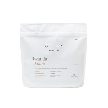 Кава в зeрнах, TM "Gidna" Rwanda Kinini Autumn Harvest Filter, 250 г