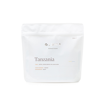 Кава в зeрнах, TM "Gidna" Tanzania AA Filter, 250 г
