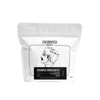 Кава в зернах, TM "Chehovych" Ethiopia - Yirgacheffe, 1 кг Кава в зернах, TM "Chehovych" Ethiopia - Yirgacheffe, 1 кг