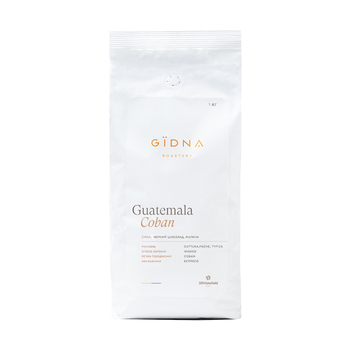 Кава в зeрнах, TM "Gidna" Guatemala Coban Espresso, 1 кг