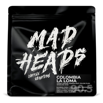Кава в зернах, ТМ "Mad Heads" Colombia La Loma filter, 250 г