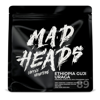 Кава в зернах, ТМ "Mad Heads" Ethiopia Guji Uraga Carbonic maceration filter, 250 г