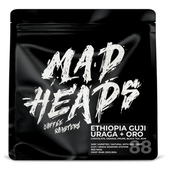 Кава в зернах, ТМ "Mad Heads" Ethiopia Guji Uraga + Oro filter, 250 г