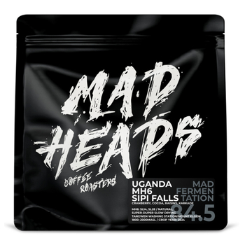 Кава в зернах, ТМ "Mad Heads" Uganda Sipi Falls MH6 *Mad Fermantation espresso/filter, 250 г