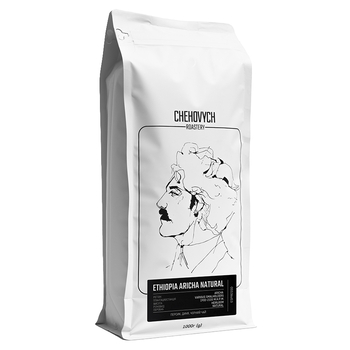 Кава в зернах, TM "Chehovych" Ethiopia Aricha Natural, 1 кг Кава в зернах, TM "Chehovych" Ethiopia Aricha Natural, 1 кг