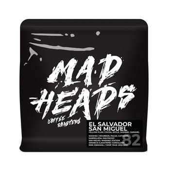 Кава в зернах, ТМ "Mad Heads" El Salvador San Miguel espresso, 250 г