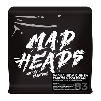Кава в зернах, ТМ "Mad Heads" Papua New Guinea Tairora Colbran espresso, 250 г