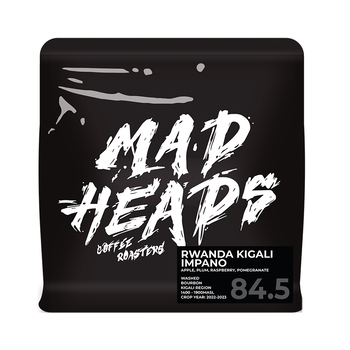 Кава в зернах, ТМ "Mad Heads" Rwanda Kigali Impano filter, 250 г