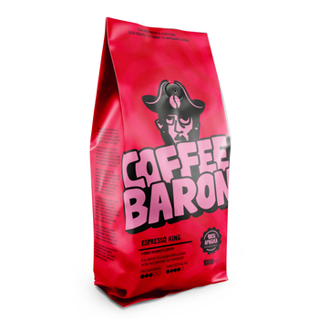Кава в зернах Coffee Baron Espresso King 1 кг