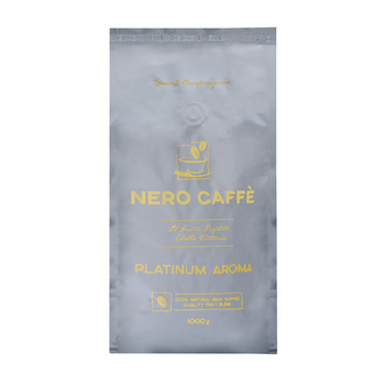  Кава в зернах, ТМ "Nero Caffe" Platinum Aroma, 1 кг