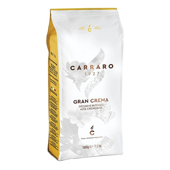 Кава в зернах, ТМ "Carraro" Gran Crema, 1 кг
