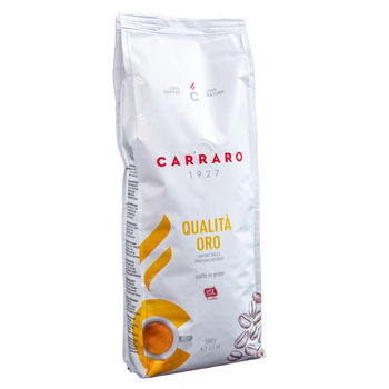 Кава в зернах, ТМ "Carraro" Qualita Oro 70/30, 500 г