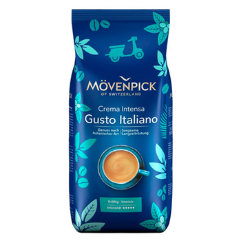 Кава в зернах, ТМ "Movenpick" Crema Gusto Italiano, 1 кг Кава в зернах, ТМ "Movenpick" Crema Gusto Italiano, 1 кг