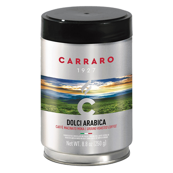 Кава мелена, TM "Carraro" Dolci Arabica Moka ж/б, 250 г