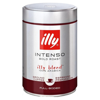 Кава мелена, ТМ "Illy" Espresso Intenso ж/б, 250 г