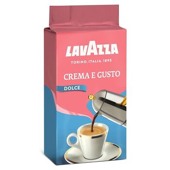 Кава мелена, ТМ "Lavazza" Crema e Gusto Dolce 50/50, 250 г