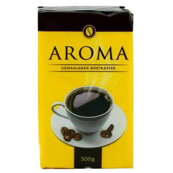 Кава мелена, TM "Gemahlener Rostkaffee" Aroma 100% Арабіка, 500 г