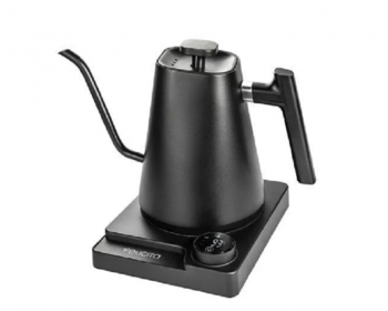 Чайник  з регулюванням температури, TM "Felicita" Square, чорний матовий S 30, 900 мл