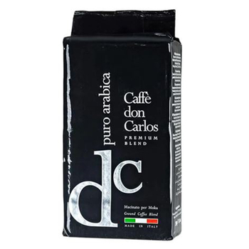Кава мелена, TM "Carraro" Don Carlos Puro Arabica, 250 г