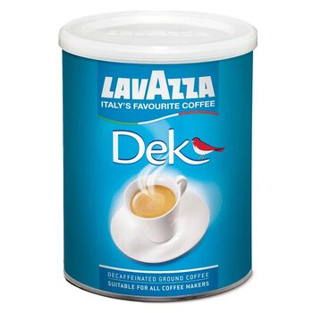 Кава мелена, ТМ "Lavazza" Caffe Decaffeinato (без кофеїну) ж/б, 250 г