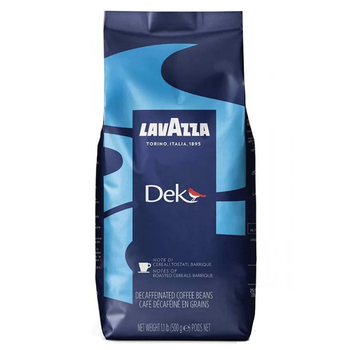 Кава в зернах, ТМ "Lavazza" Caffe Decaffeinato (без кофеїну), 500 г