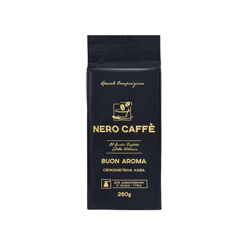 Кава мелена, ТМ "Nero Caffe" Buon Aroma, 250 г