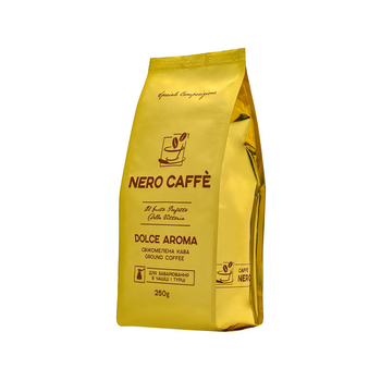  Кава мелена, ТМ "Nero Caffe" Dolce Aroma, 250 г