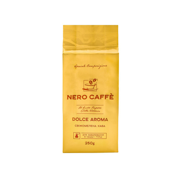  Кава мелена, ТМ "Nero Caffe" Dolce Aroma, 250 г