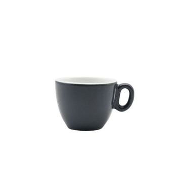 Чашка, TM "INKER" Luna dark grey, 70 мл