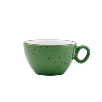 Чашка, ТМ "INKER" Luna iris dots green, 250 мл