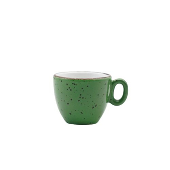 Чашка, ТМ "INKER" Luna iris dots green, 70 мл