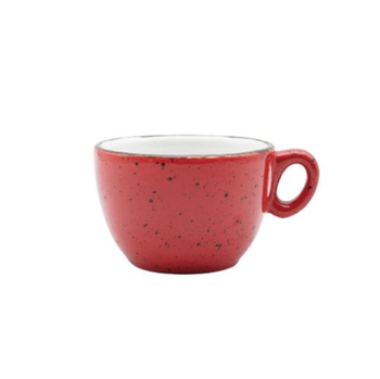 Чашка, ТМ "INKER" Luna Iris dots red, 170 мл