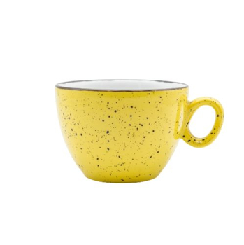 Чашка, ТМ "INKER" Luna Iris dots yellow, 350 мл